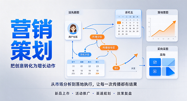 杜集区营销策划